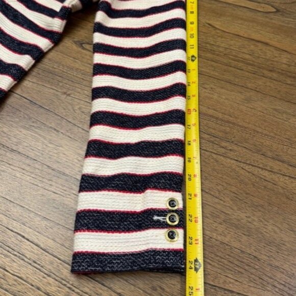 CAbi "Love, Carol" Nautical Stripe Cruise Jacket - Picture 15 of 16